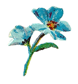 digital floral craft clipart floral flower clipart digital download watercolor craft image