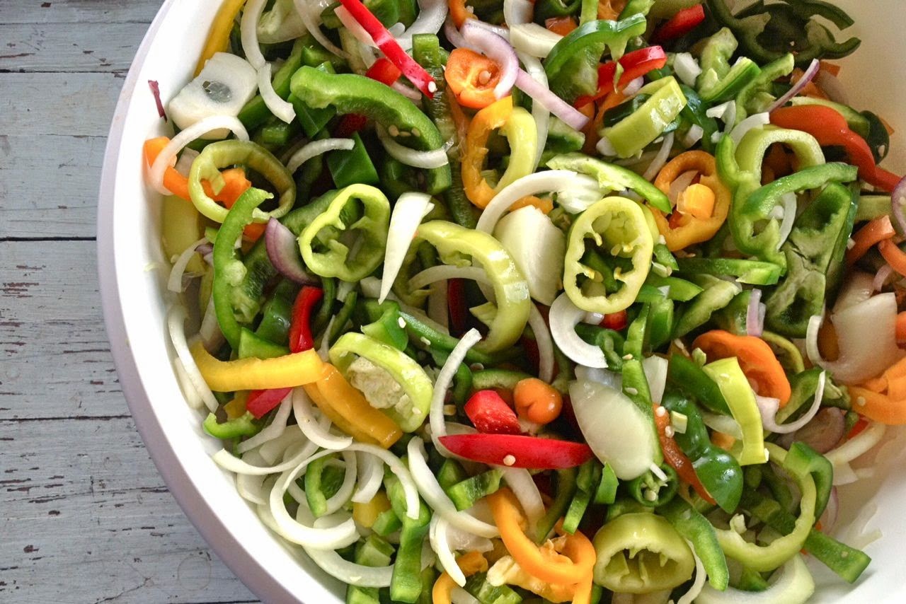 Mish Mash Sweet & Sour Pickled Peppers and Onions