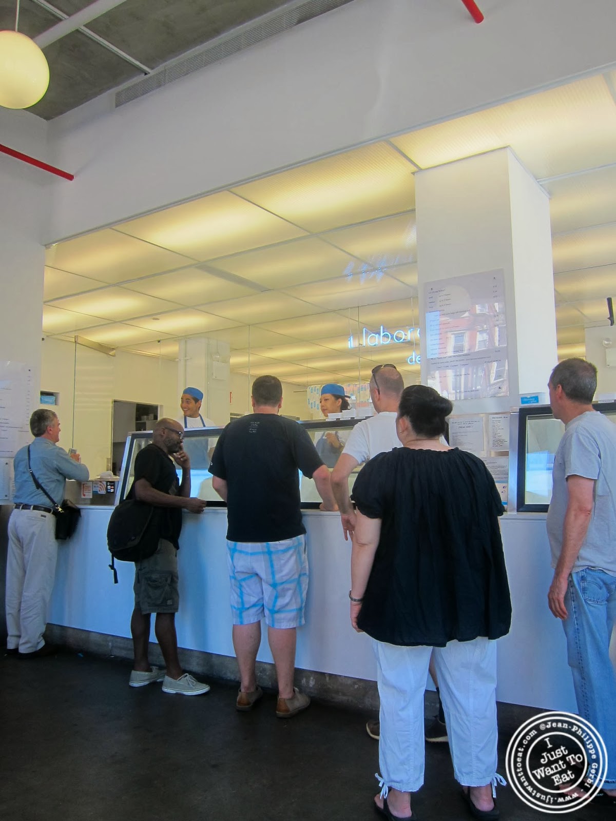 Ice cream at Il Laboratorio Del Gelato in NYC, New York I just want 2 eat