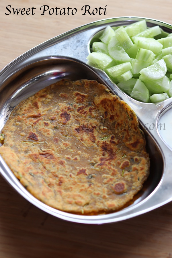 Sweet Potato Roti Recipe How To Make Sweet Potato Roti