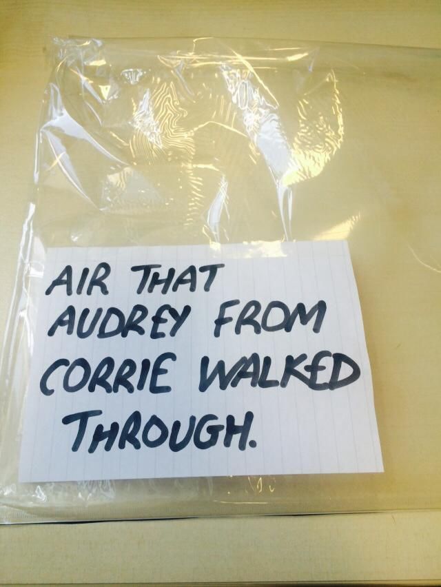 Coronation Street Blog Bag of Audrey's air for sale on eBay
