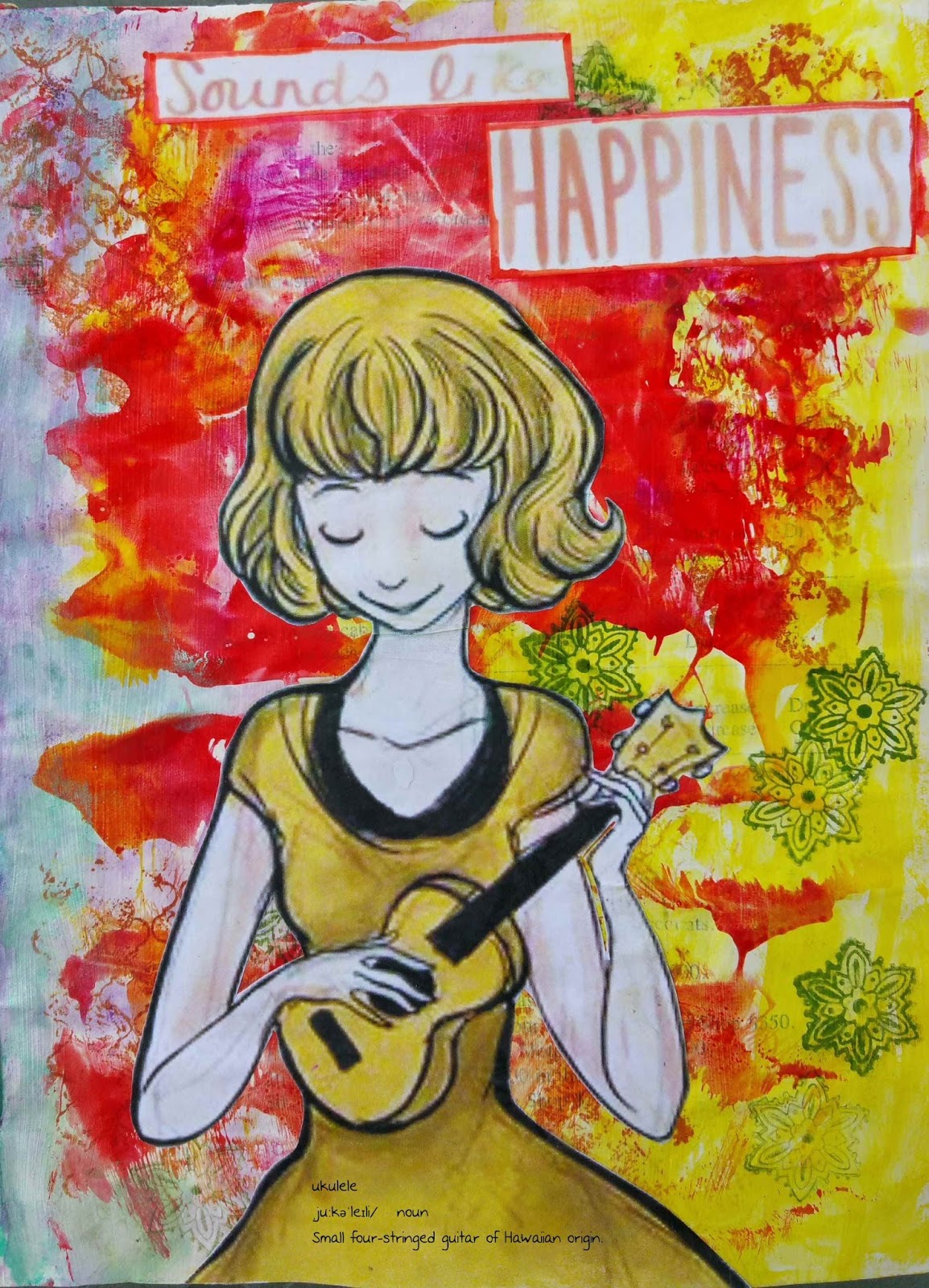 rsgmutticreates: U for Ukulele - Sounds Like Happiness