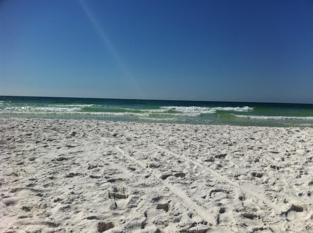Taking the Wright Road The beach, it's all about the sand...