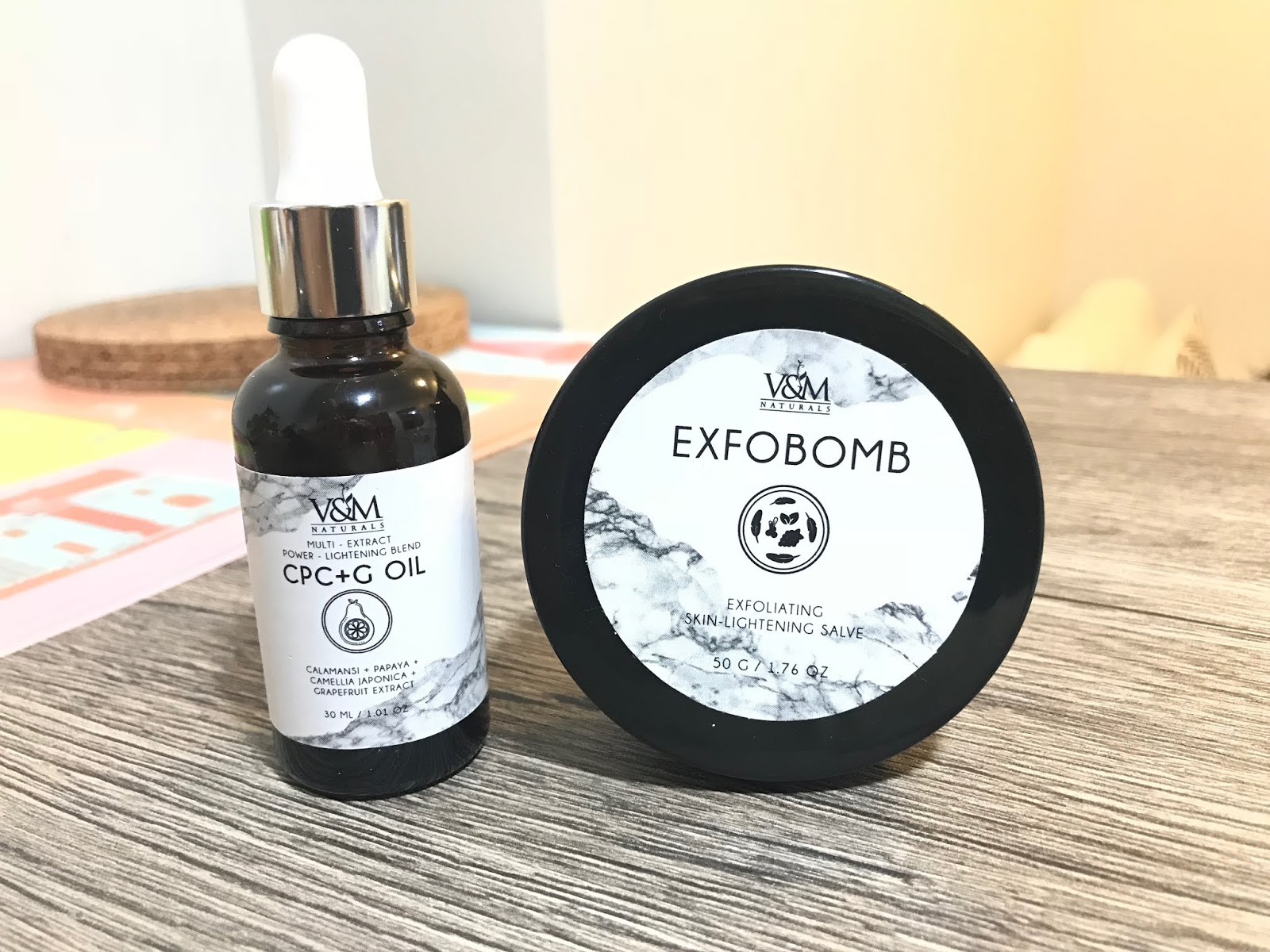 [Review] V&M Naturals ExfoBomb and CPC+G Oil for Underarm Whitening The Blahger