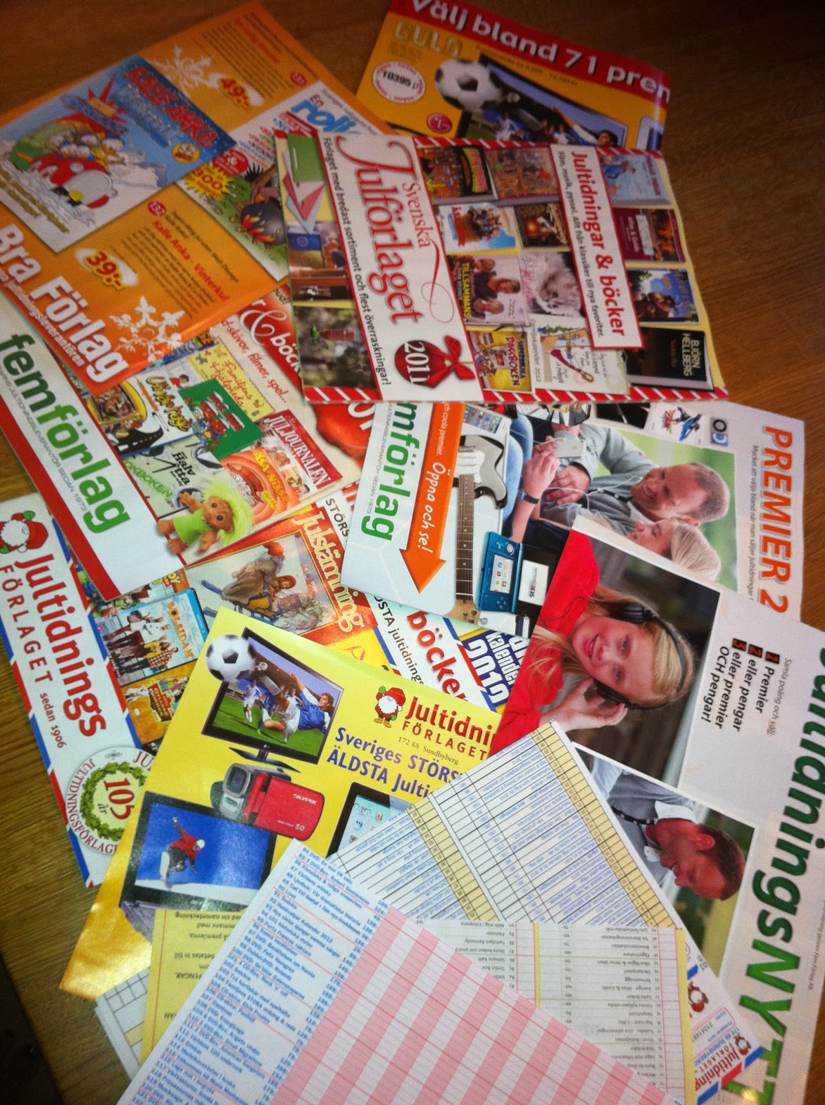 sälja jultidningar bloggo madre: Sälja jultidningar??