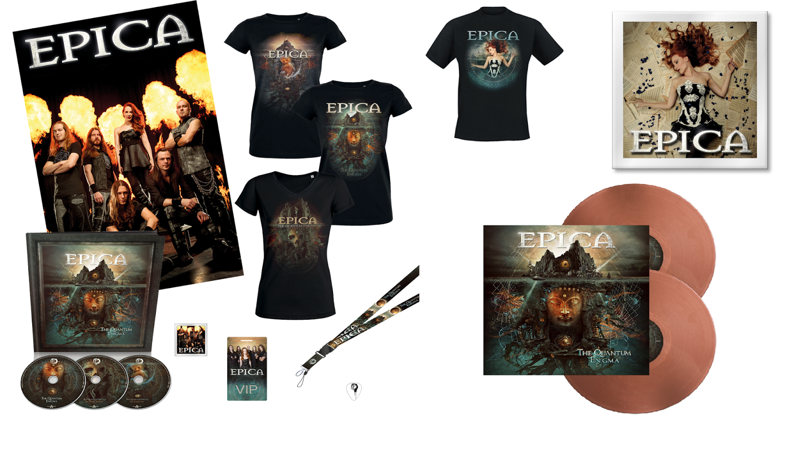My Epica Collection: New promo pictures & merchandise