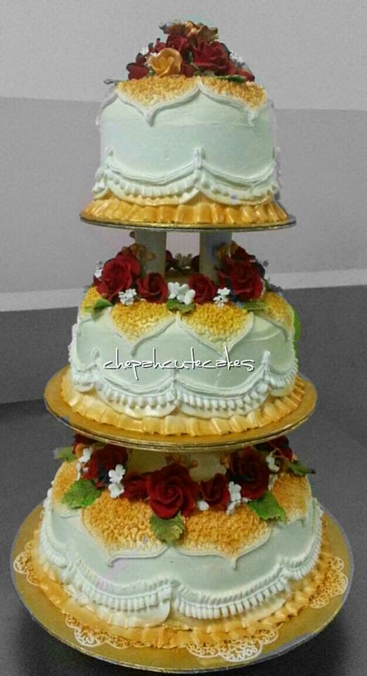 Home Bakery Bangi Kajang Wedding Cake Steam Bc