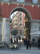 Beautiful archway in Madrid