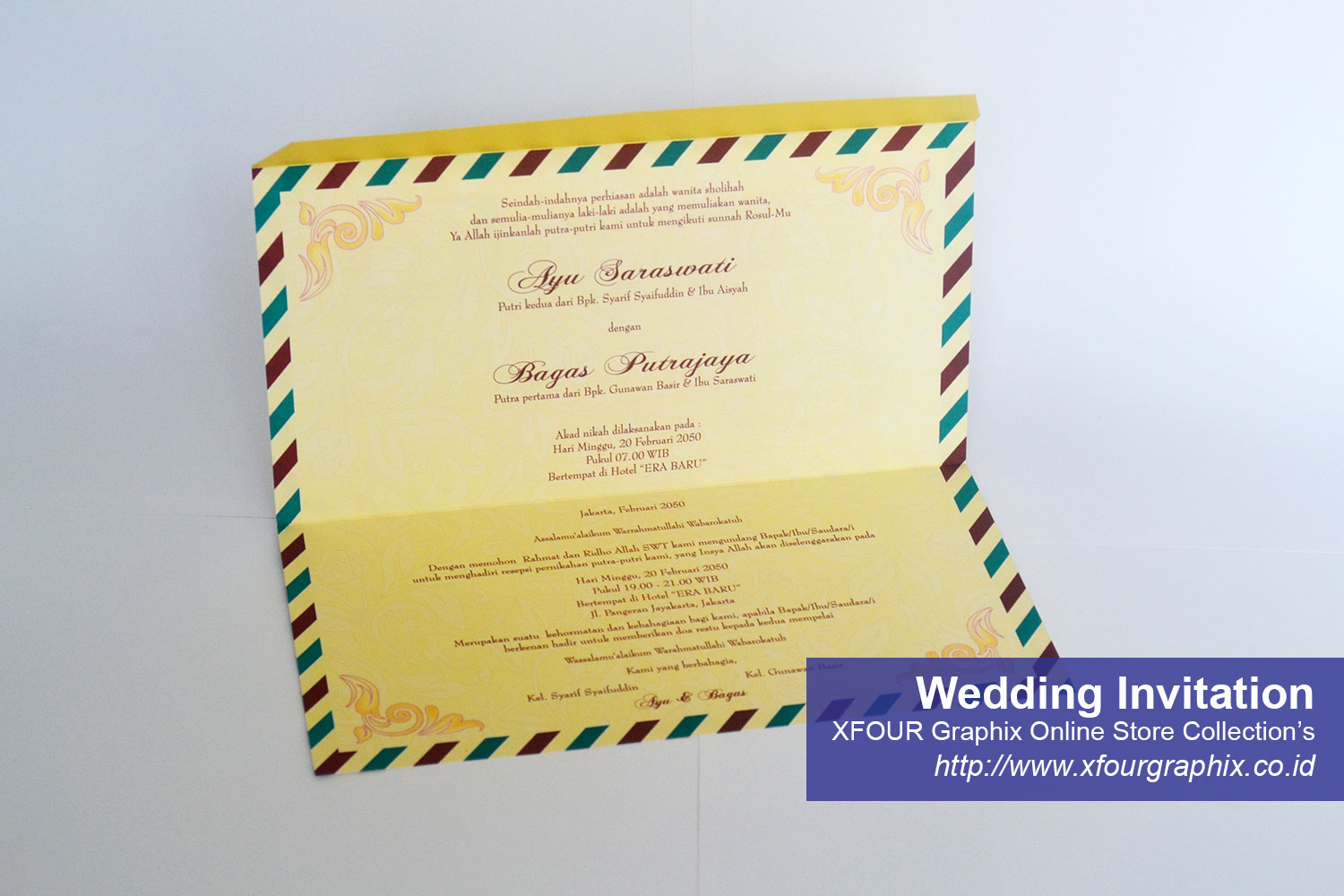 Undangan Pernikahan Modep Amplop Undangan Pernikahan