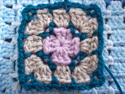 Box Stitch Crochet Baby Afghan