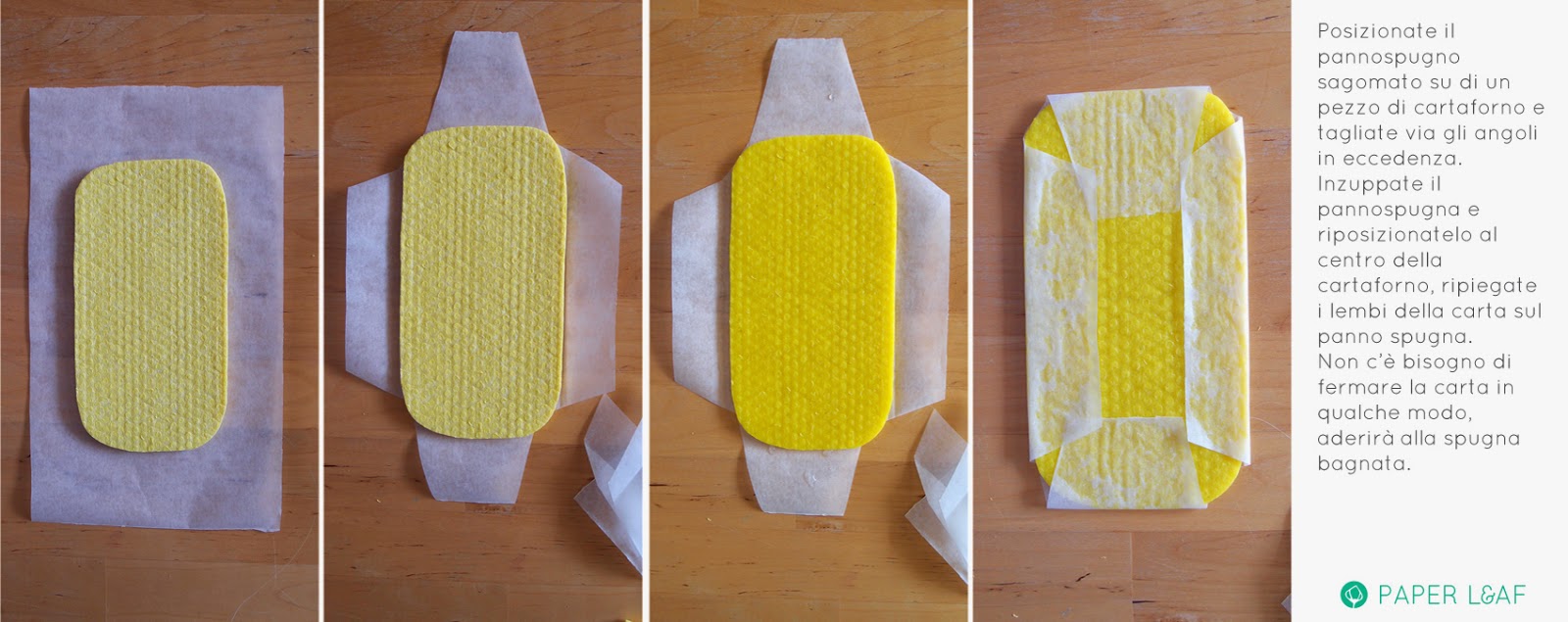 Paper Leaf DIY Tavolozza per acrilici IMMORTALI o StayWet Palette