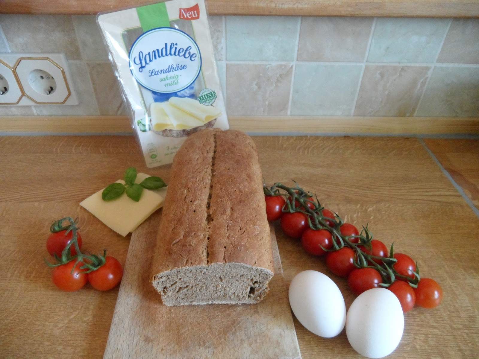 Josettas Welt: Herzhaftes Käse-Ei Baguette mit Landliebe Landkäse
