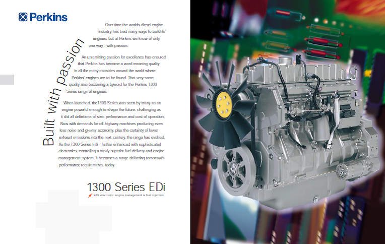 Motores Diesel: MANUAL DE TALLER MOTOR PERKINS SERIE 1300 EDi