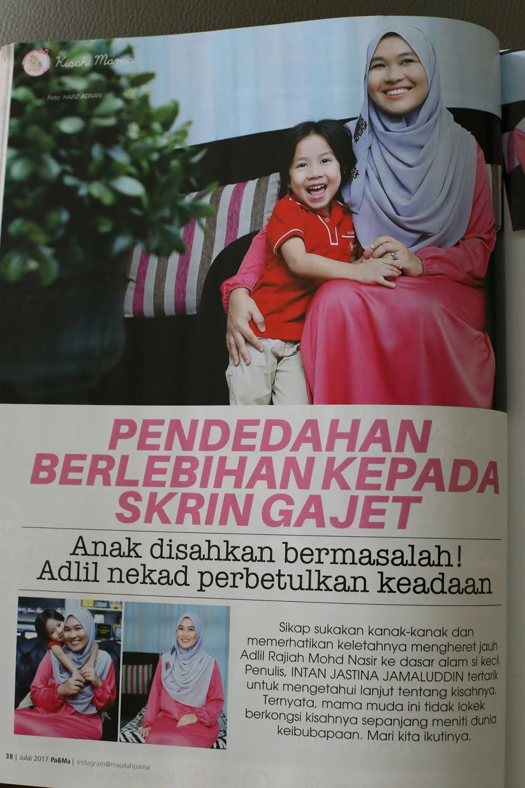 Featured in Majalah PA&MA