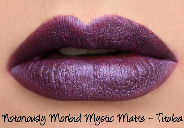 Notoriously Morbid Mystic Matte - Tituba Swatches & Review