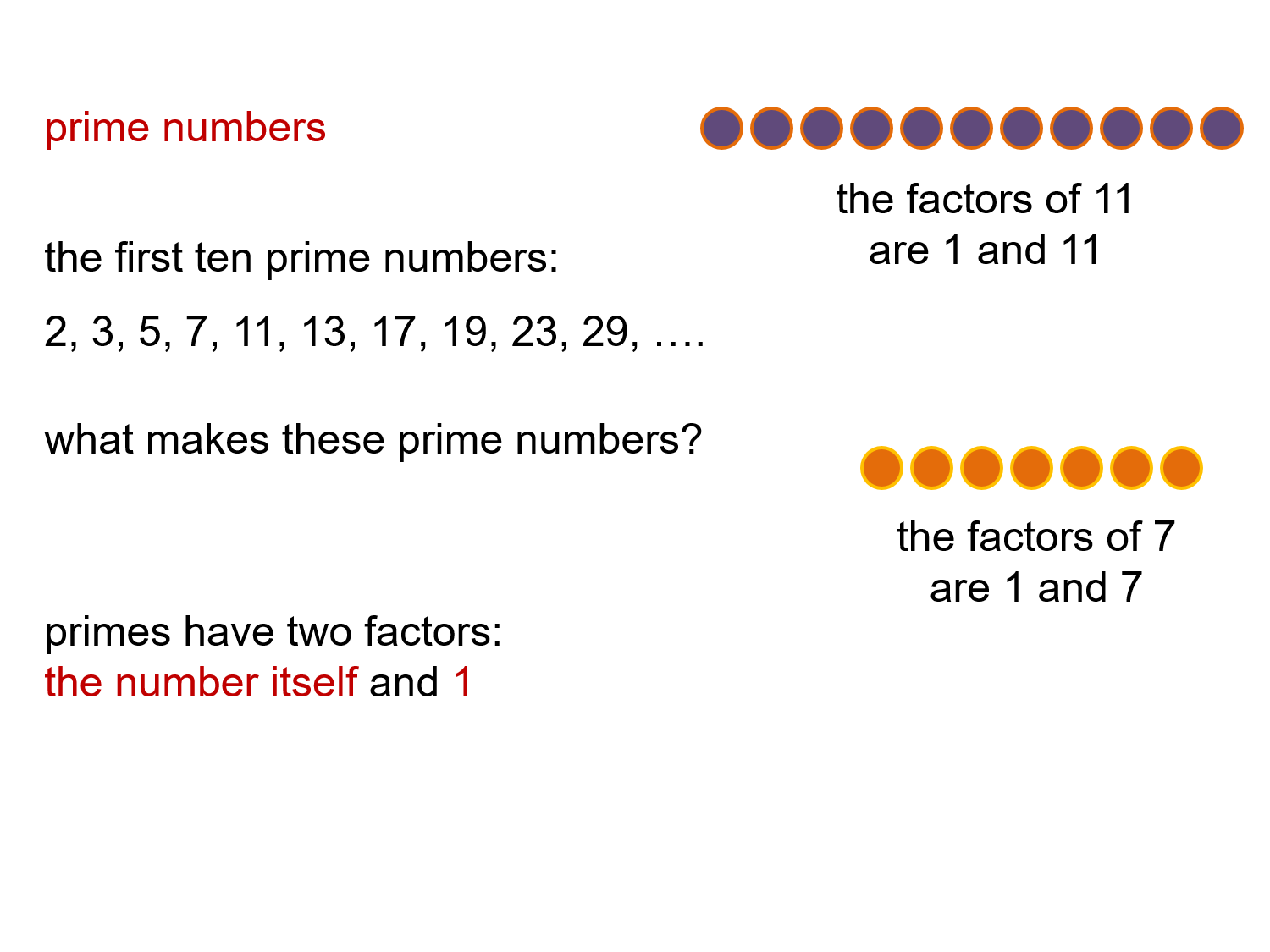 MEDIAN Don Steward mathematics teaching: primes