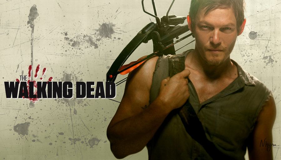 the_walking_dead_daryl_by_lievanne-d4edmla