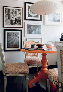 Decorar com cor de Laranja