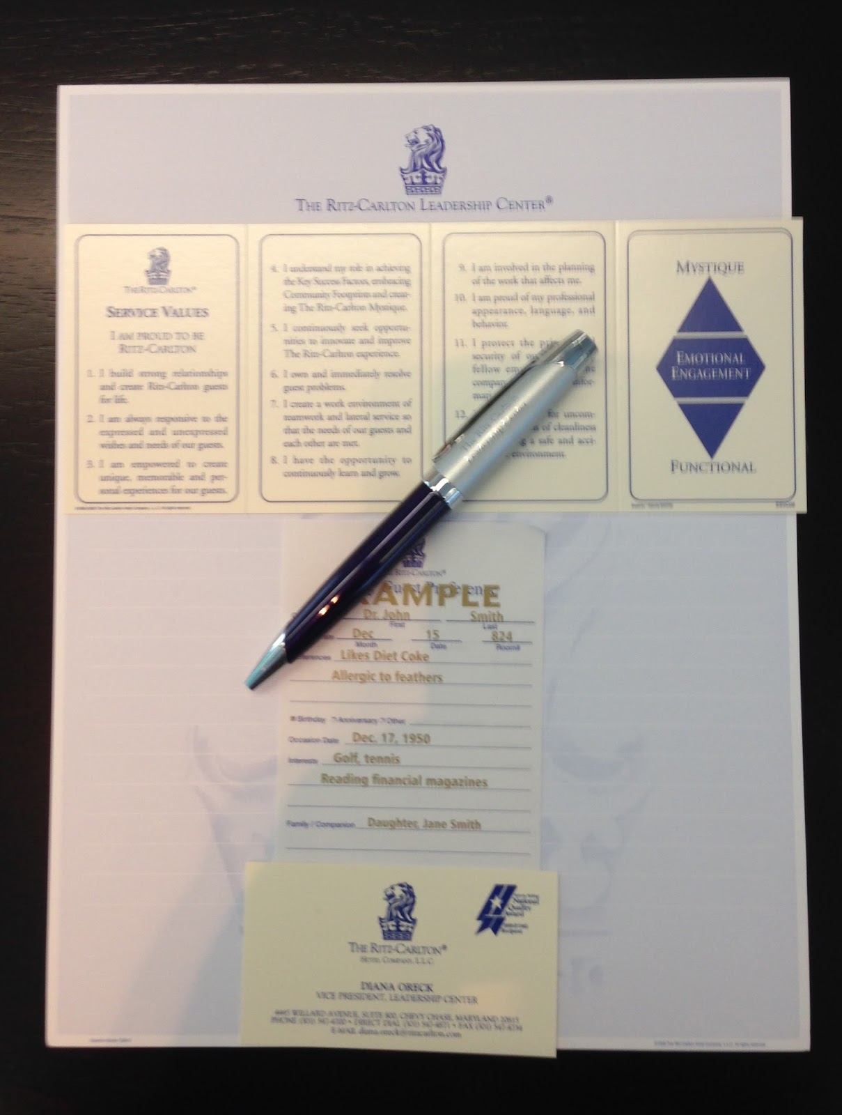 GW Course Managing the Customer Experience Professionalism at the