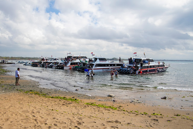 Imbarco per Nusa Lembongan a Sanur-Bali
