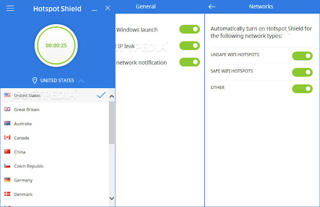تحميل برنامج هوت سبوت شيلد مجانا للكمبيوتر Hotspot Shield 5.1