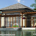 Luxury small home plan 1303 sq-ft