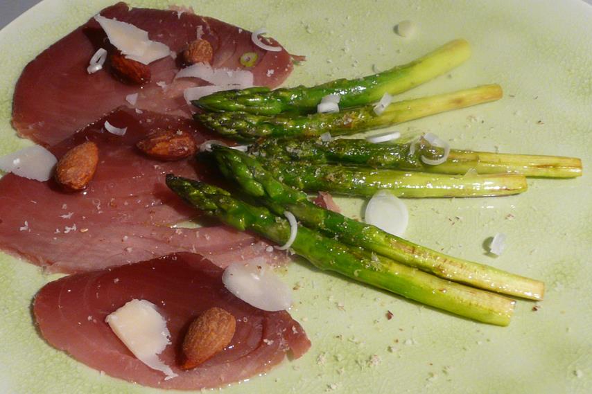 Kulinarische Welten zu Fisch- und Meeresfrucht: Geräucherter Thunfisch ...