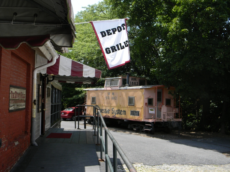 SWAC Girl Fun in historic downtown Staunton lunch at Depot Grille