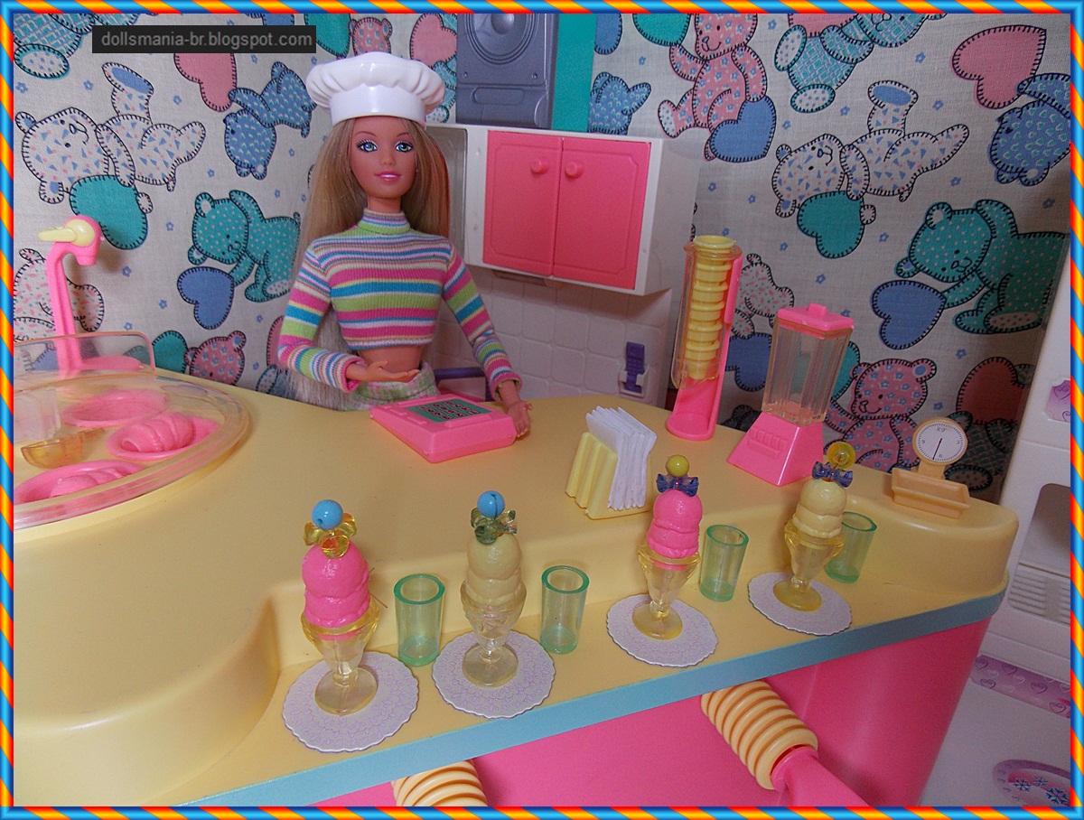 vintage barbie ice cream shoppe