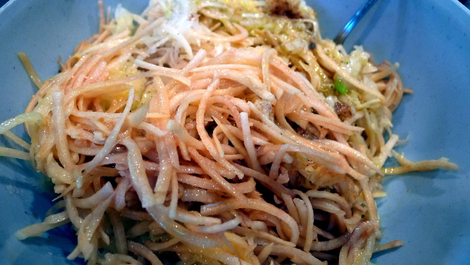 newFOOD tuesdayz Potato Kugel with Crispy Fried Shallots