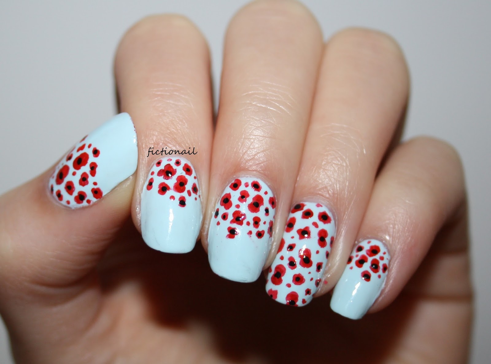 7. Poppy Nail Designs for Veterans Day - wide 5