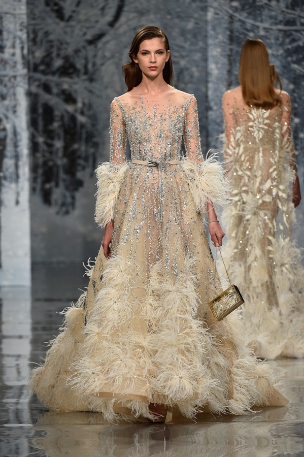 ZIAD NAKAD - Paris Fashion Week Fall-Winter 2017-2018 “THE SNOW CRYSTAL FOREST” during Paris Haute Couture Fashion Week