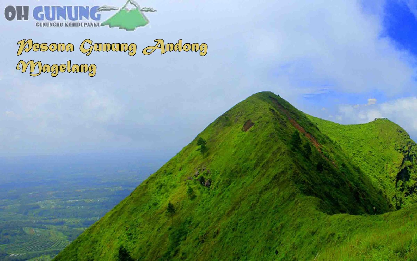 Jalur Pendakian Gunung Andong Via Sawit Magelang Jawa Tengah Oh Gunung