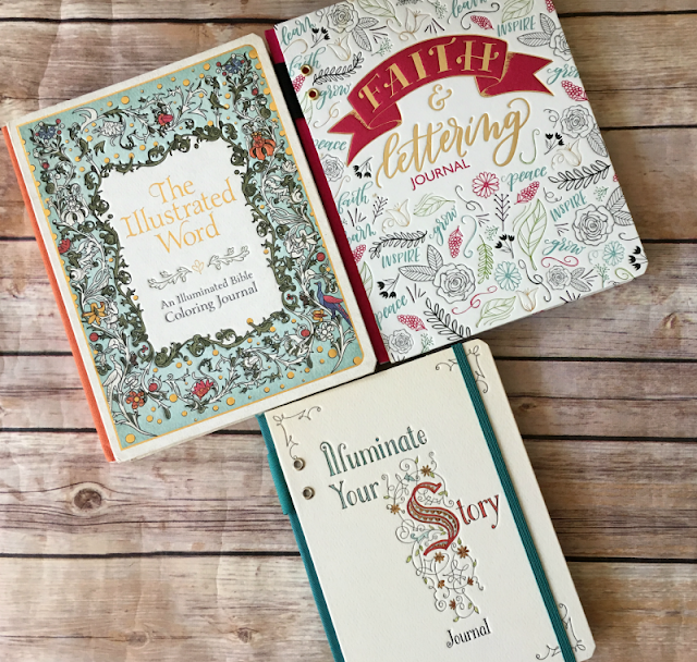 Each of the Ellie Claire journals provide a focus Scripture verse, prayer prompts, and journaling lines so you can record your personal thoughts and reflections to that day's reading. 