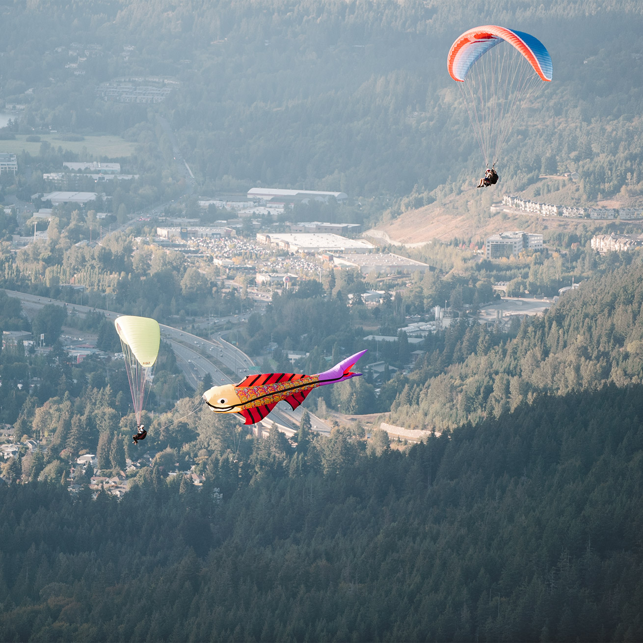 Issaquah Paragliding ISSAQUAH AIR PARADE