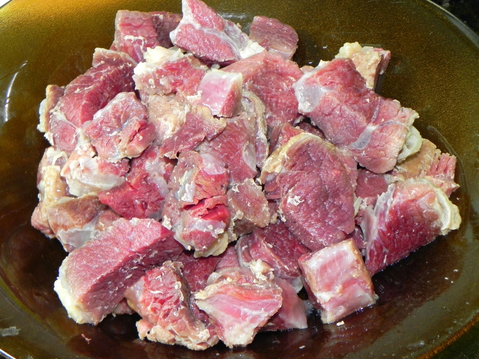 carne seca na panela