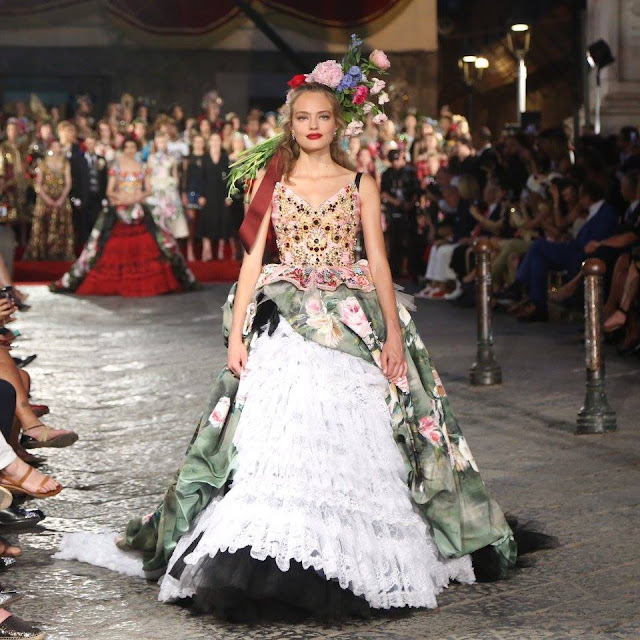 Dolce and Gabbana Alta Moda Fashion Show - Naples, July 2016