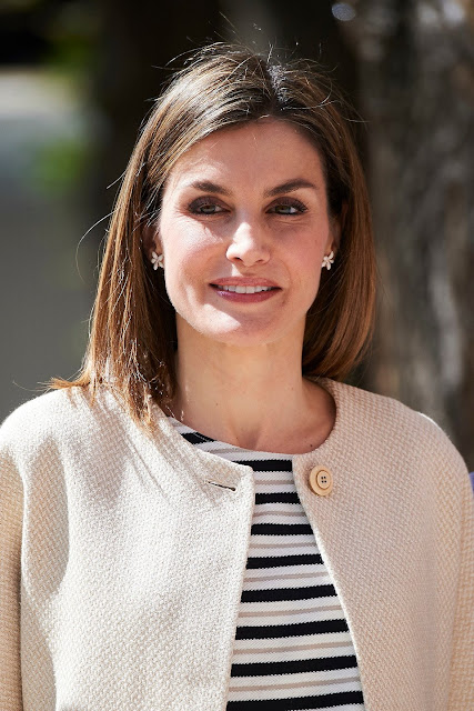 Queen Letizia attends the meeting of the Princess of Gerona Foundation