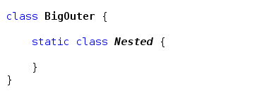 Java-Latte: Flavors of Nested Classes in Java 8