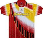 名古屋グランパス 1995-1996 ユニフォーム-Le Coq Sportif-カップ戦-ホーム-赤