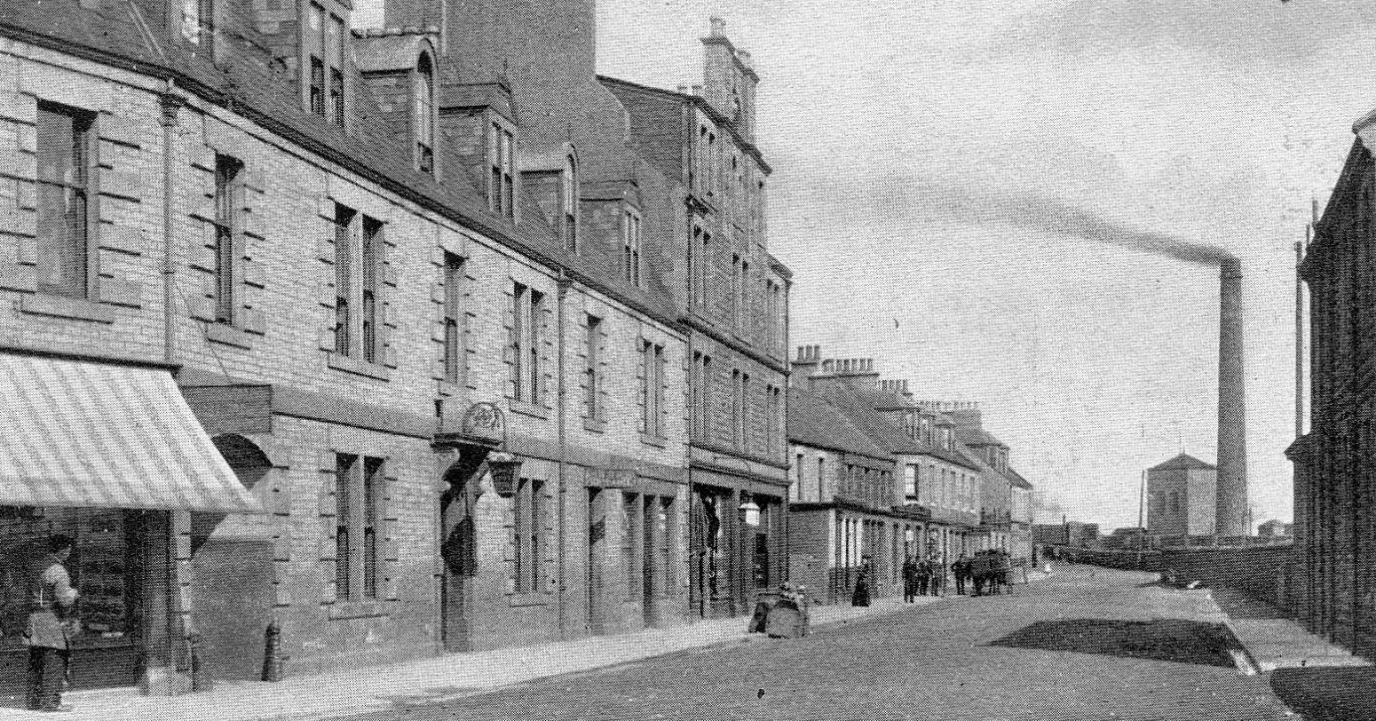 Tour Scotland Old Photograph Main Street Methil Fife Scotland