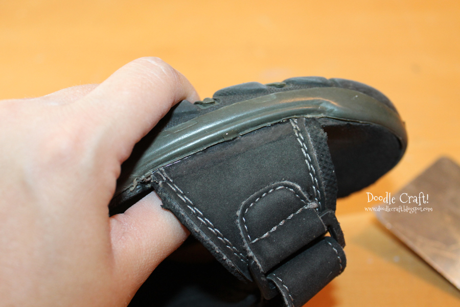 Easy Repair for Shoes using Hot Glue!