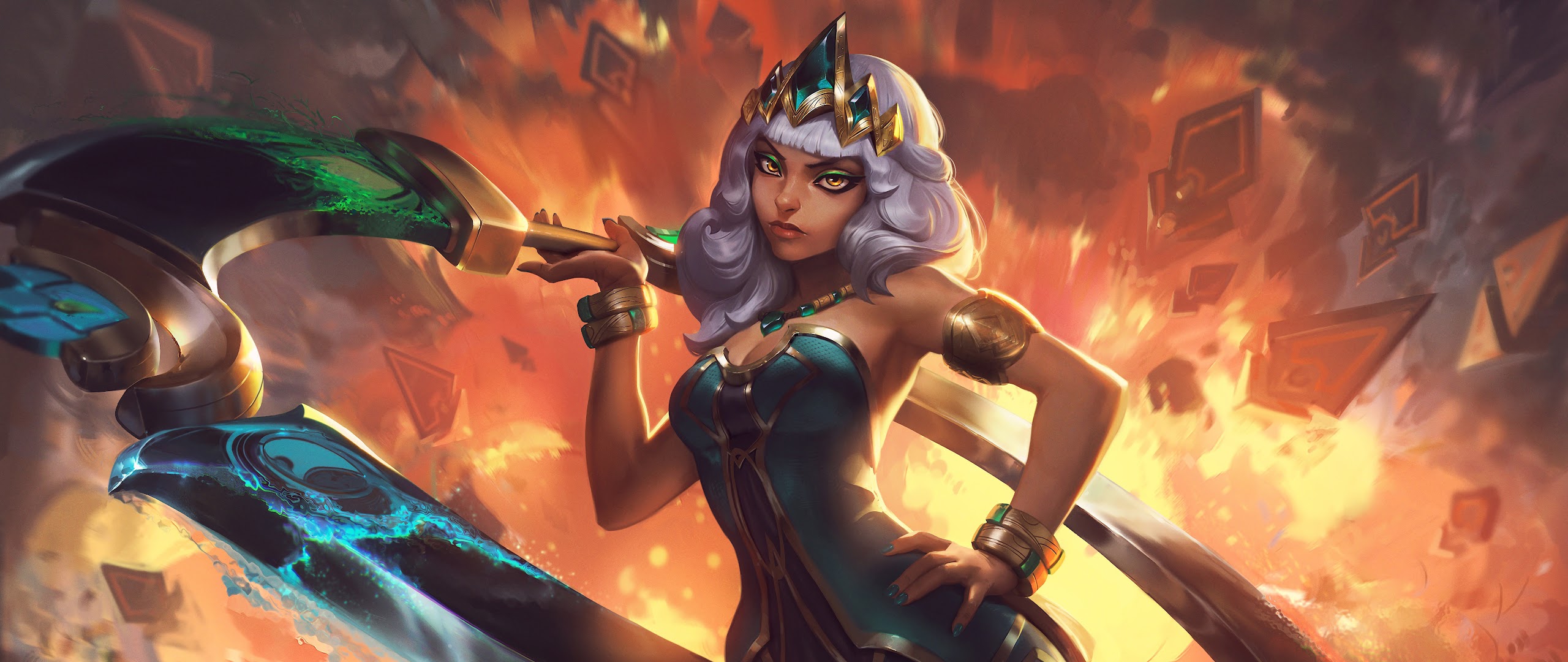 Download Qiyana Splash Art Pics