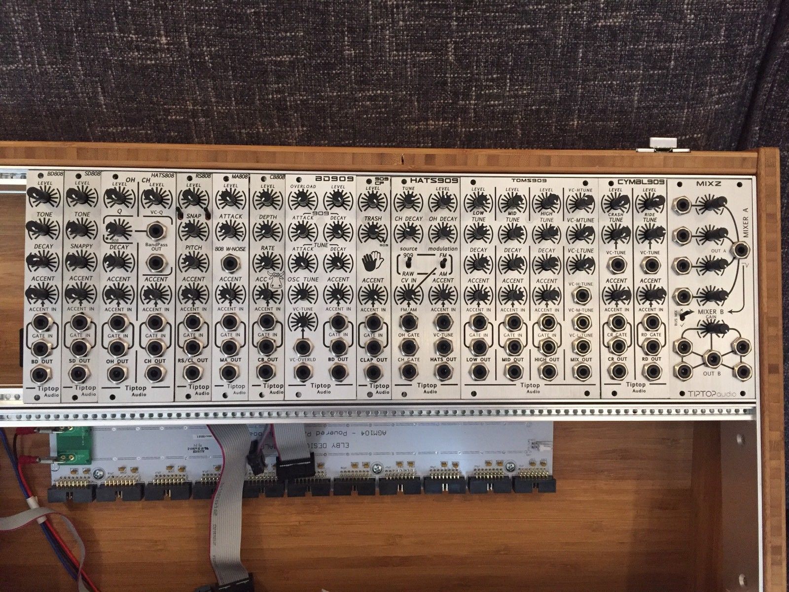 MATRIXSYNTH Tiptop Audio 808 909 Eurorack Drum Modules