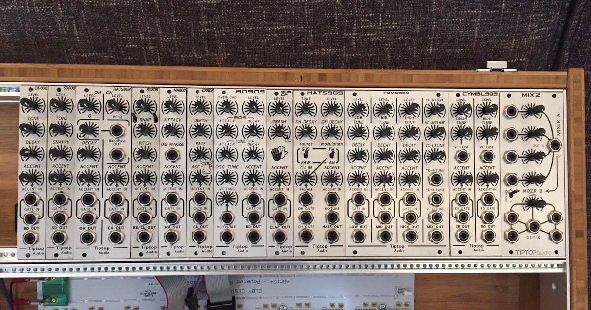 MATRIXSYNTH Tiptop Audio 808 909 Eurorack Drum Modules