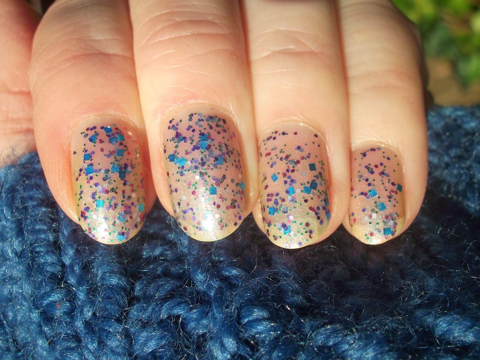 Knitty Nails Nails Inspire Fairy Lights thermal polish