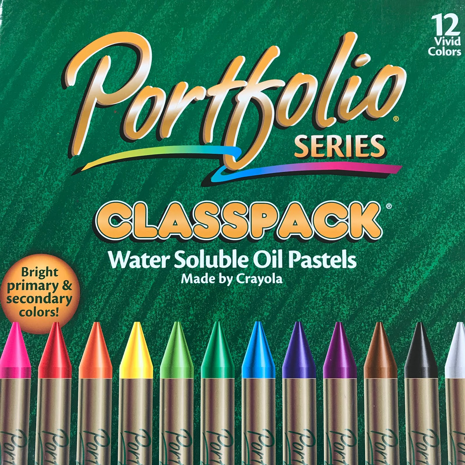 Crayola Portfolio Water-Soluble Oil Pastels