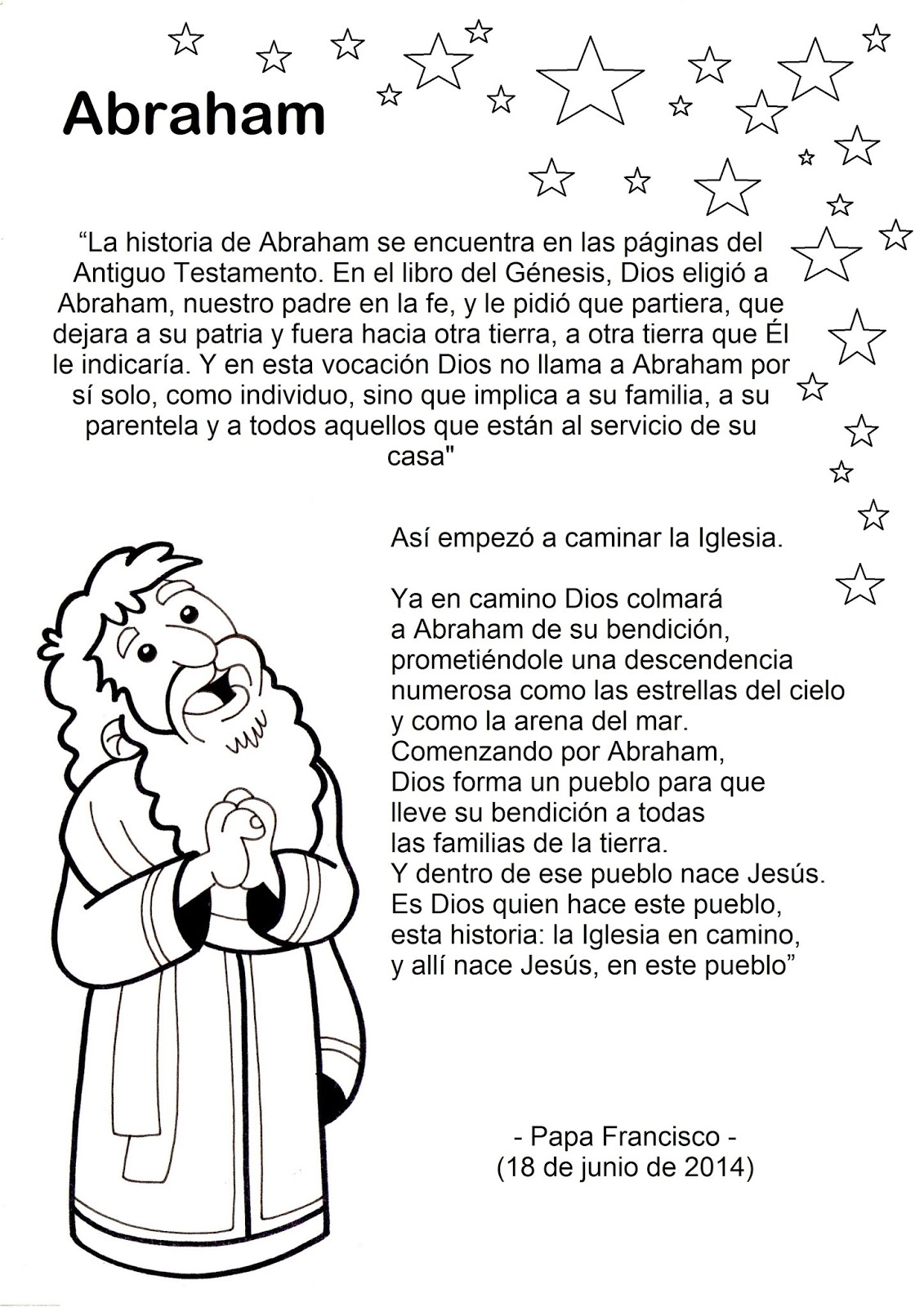 La Catequesis (El blog de Sandra) Recursos Catequesis Conocemos a Abraham