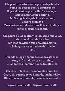 Kashmir español II Led Zeppelin