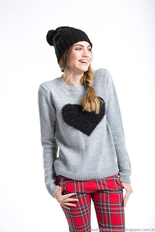 Sweaters invierno 2015 Como quieres que te quiera moda juvenil.